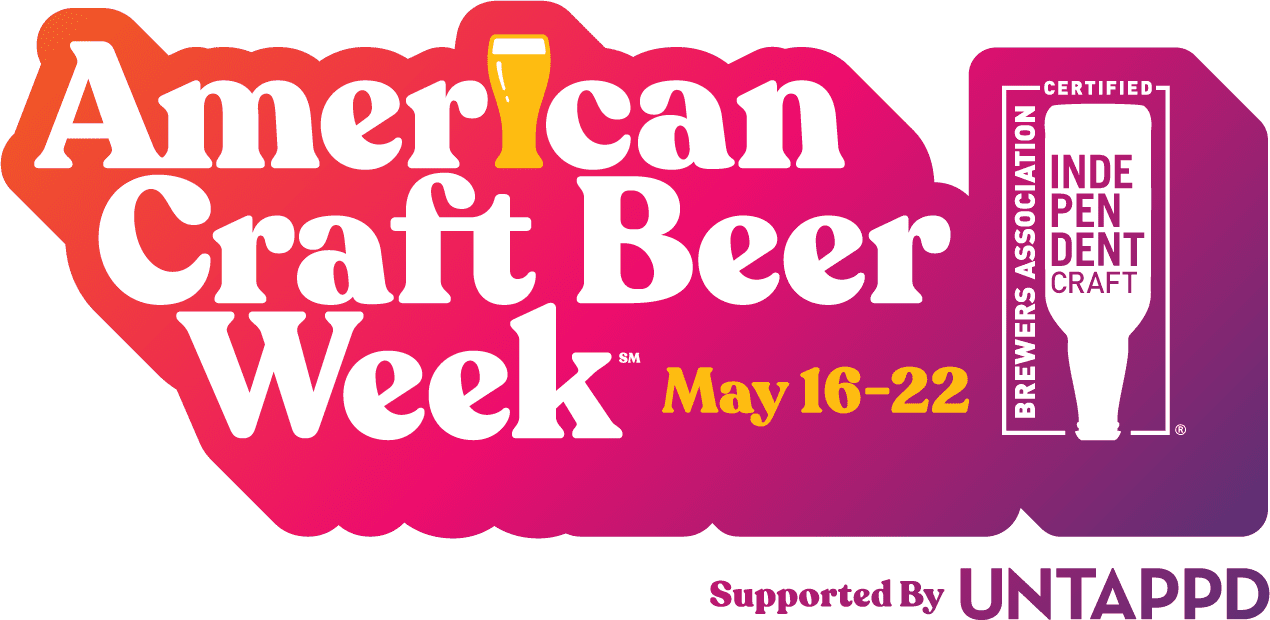 An event banner for the American Craft Brew Week
