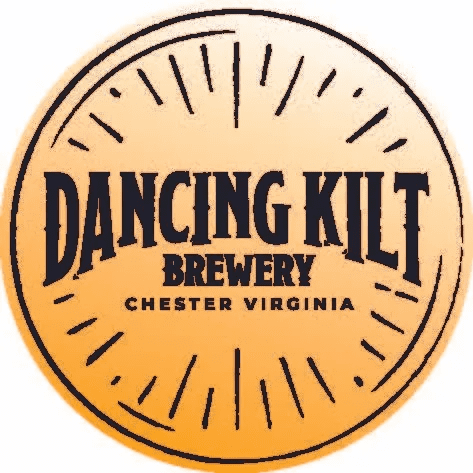 Dancing Kilt Brewery Chester Virginia Logo