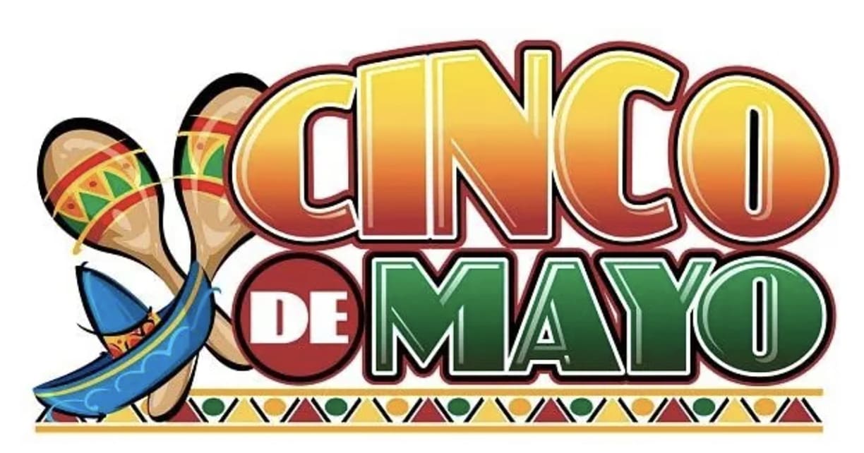 Celebration of Cinco De Mayo graphic design