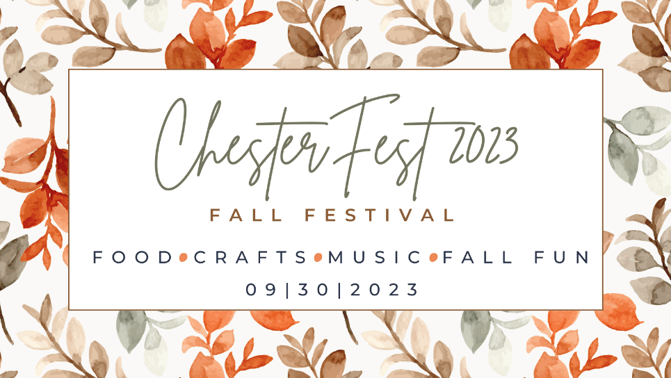 The logo for chapterfest fall festival.